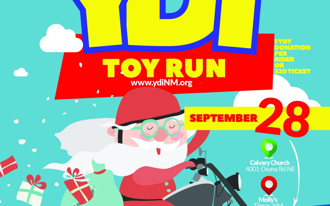 2nd Annual YDI Toy Run poster