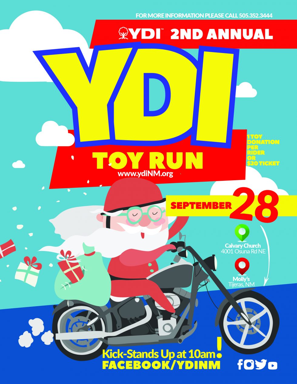 2nd Annual Toy Run YDI NM