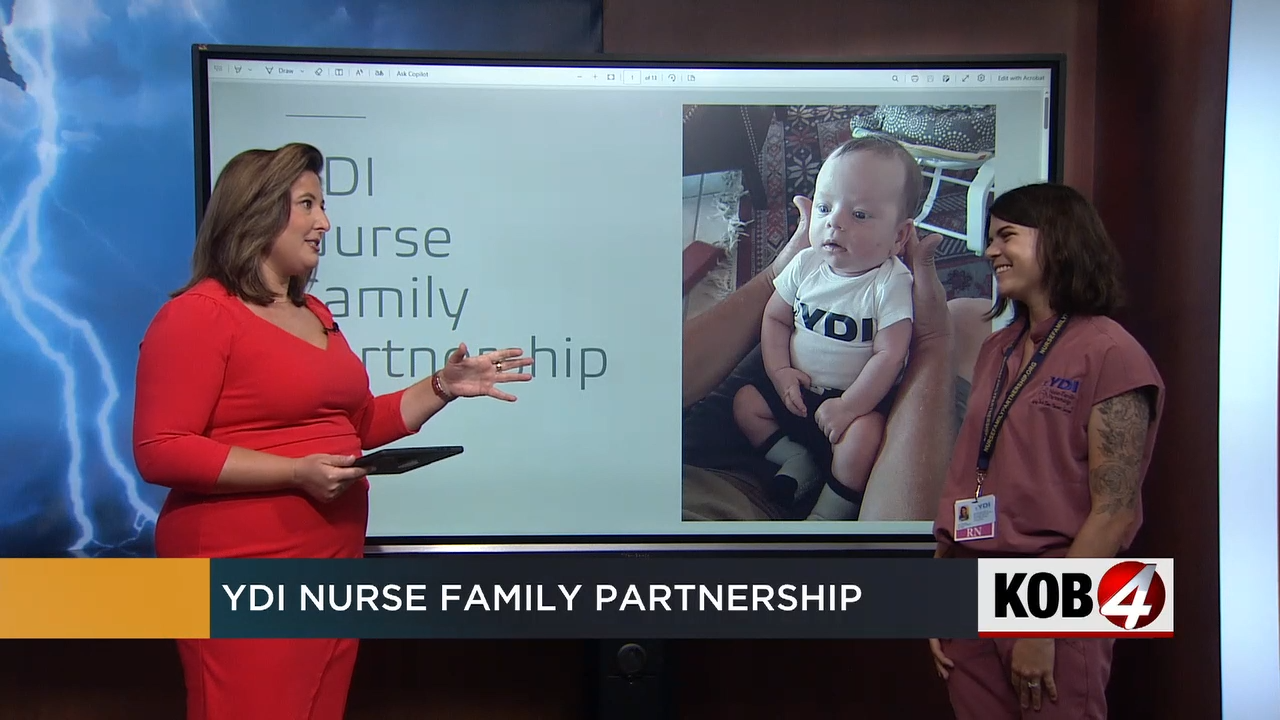 YDI Nurse Family Partnership overlay newscaster and YDI nurse