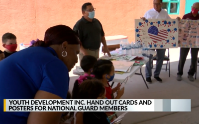 YDI Children Honor New Mexico National Guard